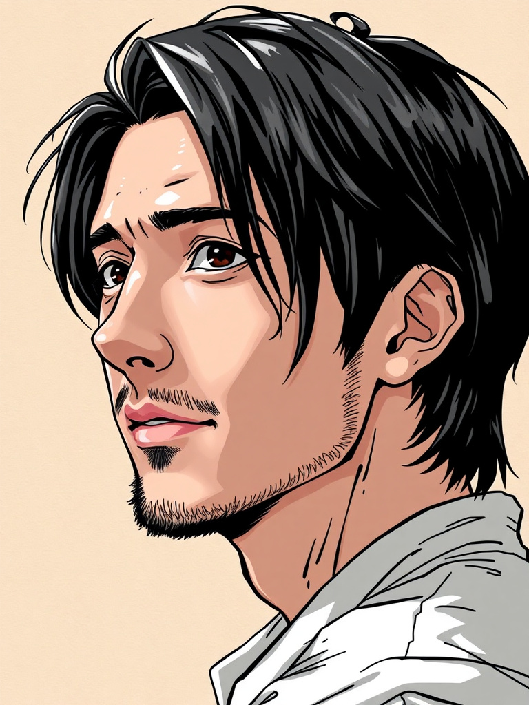 Hajime Isayama portrait